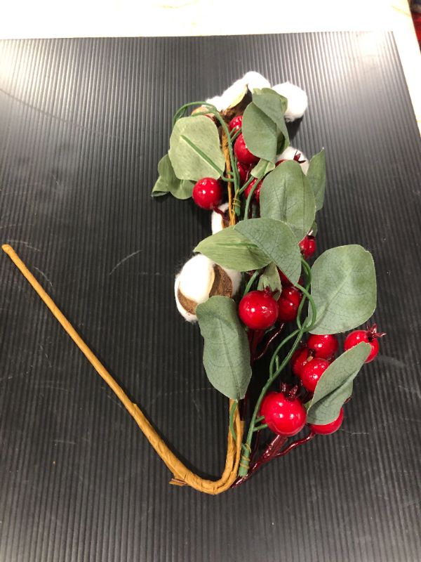 Photo 2 of 3 pack Christmas Art mistletoe seasonal decoration