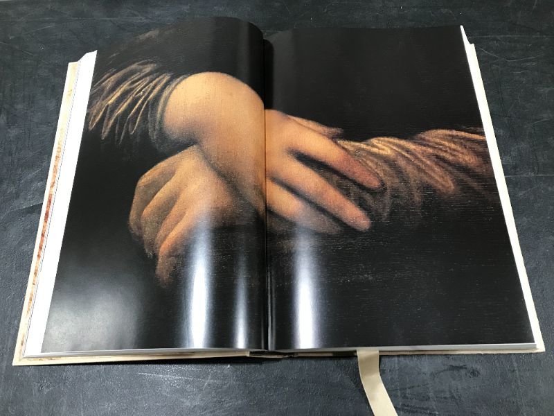 Photo 3 of Leonardo Da Vinci. Complete Paintings and Drawings - by Frank Zöllner & Johannes Nathan (Hardcover)
17 1/2 x 12 inches.

