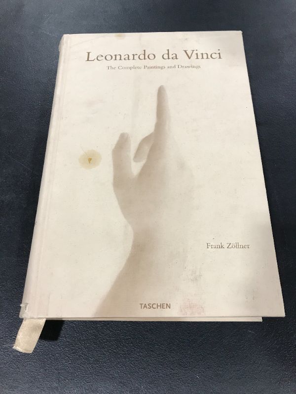 Photo 2 of Leonardo Da Vinci. Complete Paintings and Drawings - by Frank Zöllner & Johannes Nathan (Hardcover)
17 1/2 x 12 inches.