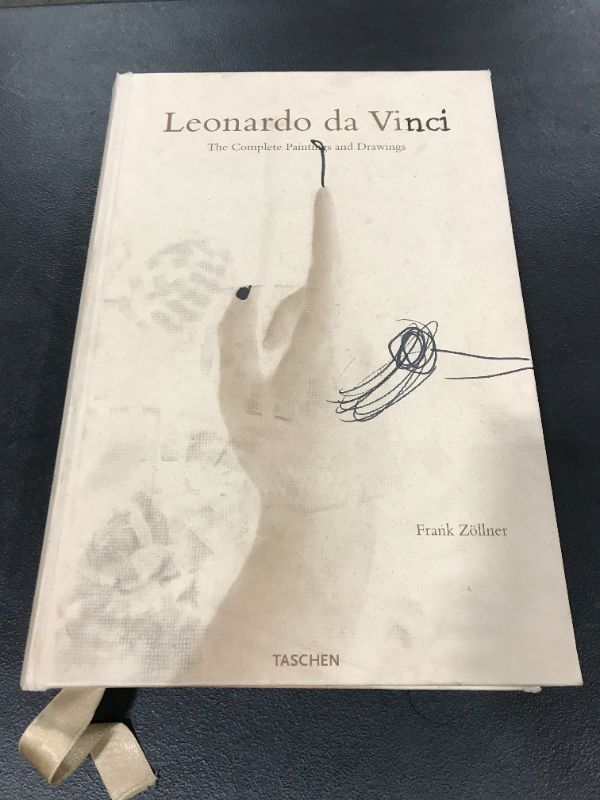 Photo 2 of Leonardo Da Vinci. Complete Paintings and Drawings - by Frank Zöllner & Johannes Nathan (Hardcover)
17 1/2 x 12 inches.