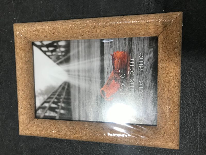 Photo 1 of 4x6 cork picture frame pack of 4 