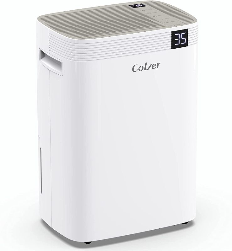 Photo 1 of COLZER 5500 Sq. Ft Dehumidifiers for Home Basements, Garage, Humid Bathroom, Laundry Room, Grow Room, with Drain Hose for Continuous Drainage
