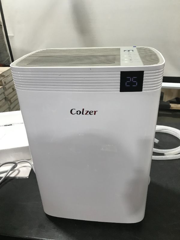 Photo 2 of COLZER 5500 Sq. Ft Dehumidifiers for Home Basements, Garage, Humid Bathroom, Laundry Room, Grow Room, with Drain Hose for Continuous Drainage
