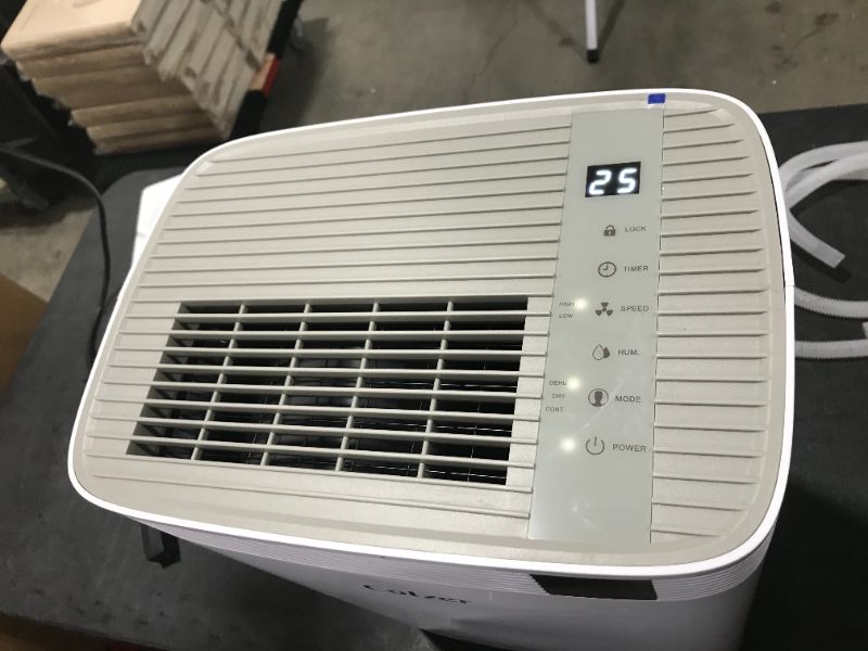 Photo 3 of COLZER 5500 Sq. Ft Dehumidifiers for Home Basements, Garage, Humid Bathroom, Laundry Room, Grow Room, with Drain Hose for Continuous Drainage
