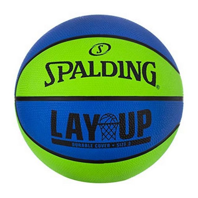 Photo 1 of 247389 22 in. Lay-up Mini Outdoor Basketball, Blue & Green
