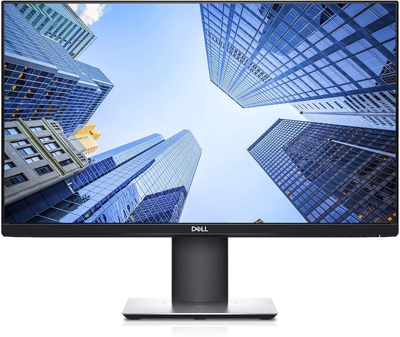 Photo 1 of Dell P2419H 24 Inch LED-Backlit, Anti-Glare, 3H Hard Coating IPS Monitor - (8 ms Response, FHD 1920 x 1080 at 60Hz, 1000:1 Contrast, with ComfortView DisplayPort, VGA, HDMI and USB), Black
