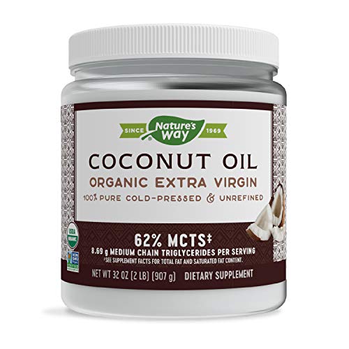 Photo 1 of Barcode for Nature's Way Organic Extra Virgin Coconut Oil, Pure & Unrefined, Cold-Pressed, USDA Organic, Non-GMO, 32 Ounce
