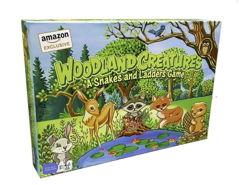 Photo 1 of Woodland Creatures Snakes and Ladders Game 