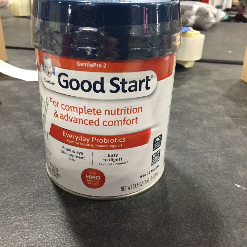 Photo 2 of Gerber Good Start GentlePro 2 Everyday Probiotics Powder Infant Formula, Stage 2, 24.5 Oz. [EXPIRED 09/16/2022]
