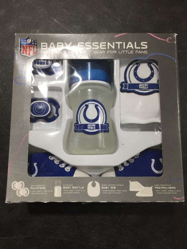 Photo 2 of Baby Fanatics NFL Indianapolis Colts 5-Piece Gift Set