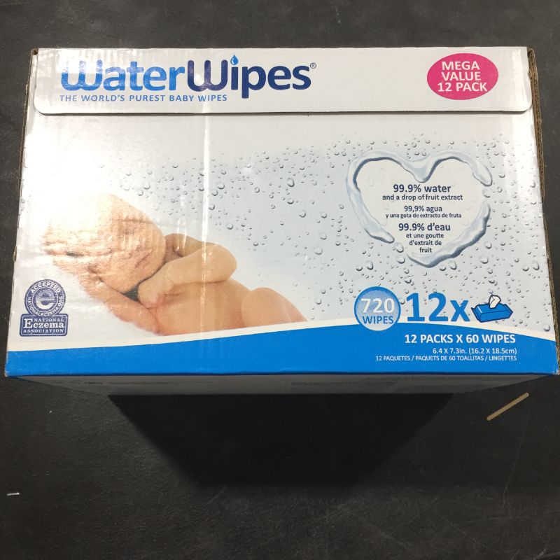 Photo 1 of WaterWipes Sensitive Baby Wipes, Fragrance-Free, 720 Count