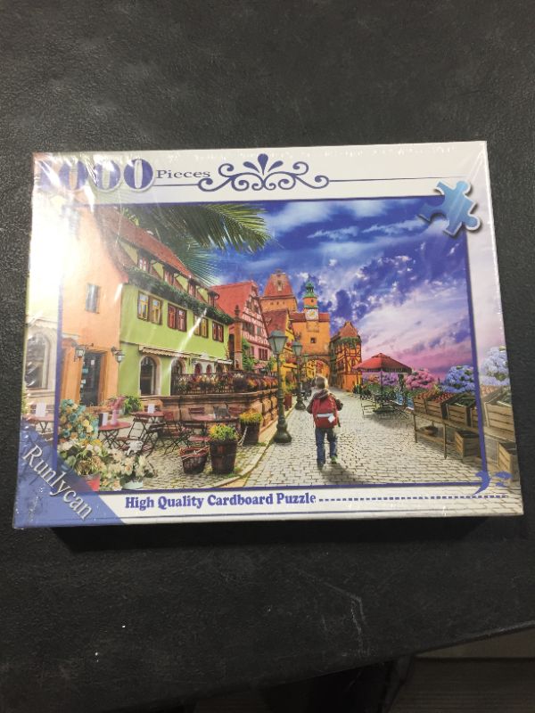 Photo 2 of 1000 Piece Puzzles for Adults Landscape Puzzles for Adults Puzzle Game for Adult Family Friends Toy Gift
