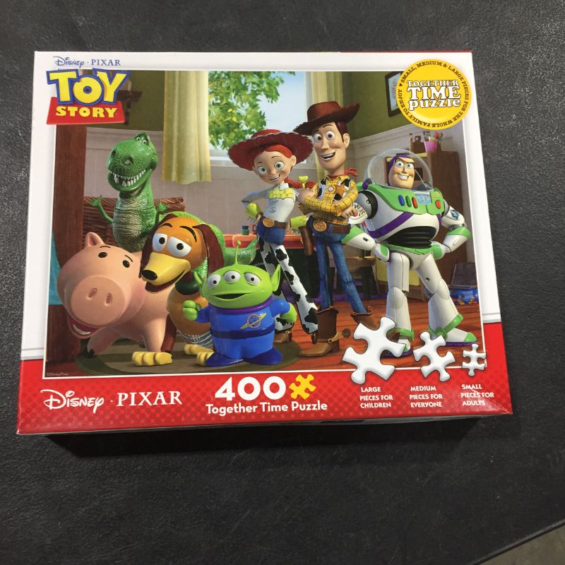 Photo 2 of Ceaco - Together Time - Disney/Pixar Toy Story - 400 Piece Jigsaw Puzzle
