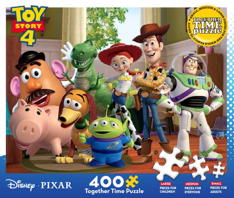 Photo 1 of Ceaco - Together Time - Disney/Pixar Toy Story - 400 Piece Jigsaw Puzzle
