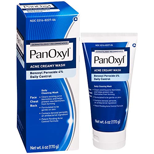 Photo 1 of Barcode for PanOxyl Acne Creamy Wash Benzoyl Peroxide 4 Daily Control Antimicrobial, 6 Ounce [EXP 02/23]
