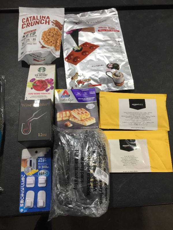 Photo 1 of BOX LOT- MISCELANOUS ITEMS [FOOD ITEMS ARE EXPIRED AND NON EXPIRED]
