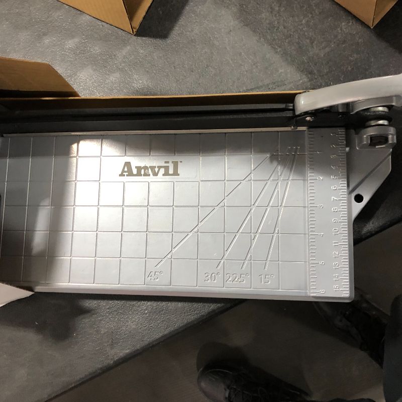 Photo 1 of 12 in. Luxury Vinyl Tile (LVT) Cutter
