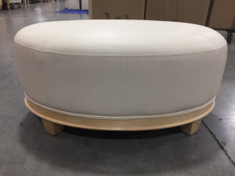 Photo 3 of  Oval Ottoman 38L X 17H Inches

