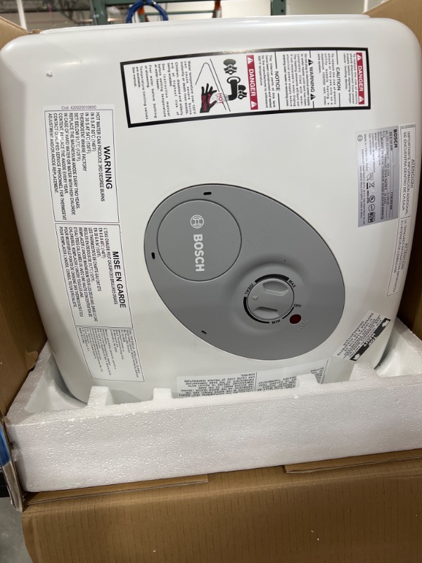 Photo 2 of Bosch Tronic mini-tank es8 7-Gallon Lowboy 6-Year Limited 1440-Watt 1 Element Point of Use Electric Water Heater