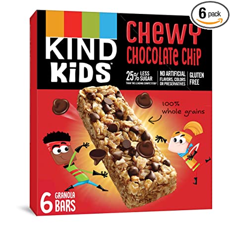 Photo 1 of 2 PACK! TOTAL OF 12 BARS! KIND Kids Chocolate Chip Bars, Chocolate, 4.86 Ounce (Pack of 6)
BB JUNE 2022 