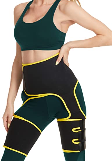 Photo 1 of 3-in-1 High Waist Trainer Thigh Trimmer Fitness Support Sport Belt for Women
XL