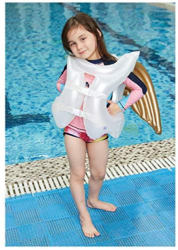 Photo 1 of Szyoou Inflatable Angel Wings Life Vests, Kids Pool Party Gifts, Inflatable Pool Toys