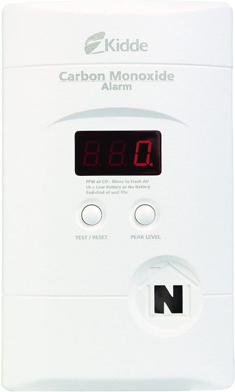 Photo 1 of Kidde Nighthawk Carbon Monoxide Detector, AC-Plug-In with Battery Backup, Digital Display