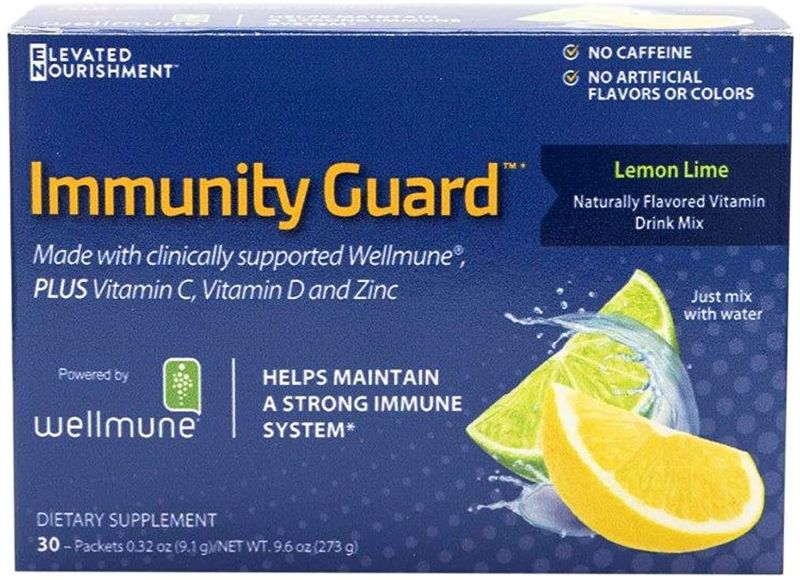 Photo 1 of Elevated Nourishment Immunity Guard Lemon Lime, 30 Count (Pack of 1)