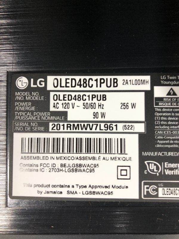 Photo 3 of LG OLED48C1PUB Alexa Built-in C1 Series 48" 4K Smart OLED TV (2021) (Renewed)
Visit the Amazon Renewed Store