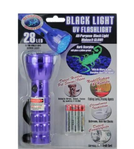 Photo 1 of 28 LED UV Flashlight