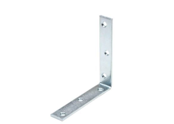 Photo 1 of 15pk Everbilt
8 in. Zinc-Plated Corner Brace