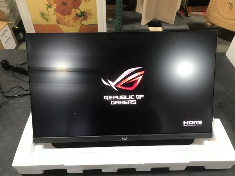 Photo 3 of ASUS ROG Swift 27” 1440P Gaming Monitor (PG279QM) - WQHD (2560 x 1440), Fast IPS, 240Hz, 1ms, G-SYNC, NVIDIA Reflex Latency Analyzer, DisplayHDR400, Eye Care, HDMI, DisplayPort, USB, Height Adjustable
