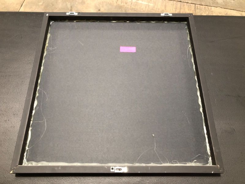 Photo 1 of Andy Warhol Design 4 Flowers Approx 26H X 26W Inches Framed in Black