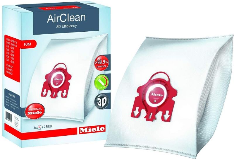 Photo 1 of 
Miele Vacuum Cleaner Bags Type FJM Genuine (Air Clean) Replacement