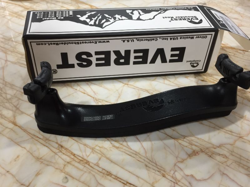 Photo 1 of 
EVEREST EZ-4A Violin Shoulder Rest 4/4 Size - Adjustable to 3/4 Size