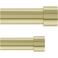 Photo 1 of 1014401-104 66-120 in. Cappa 1 Double Rod, Brass
