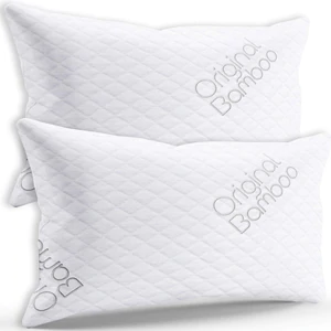 Photo 1 of 2 Pack Shredded Memory Foam Adjustable Pillows