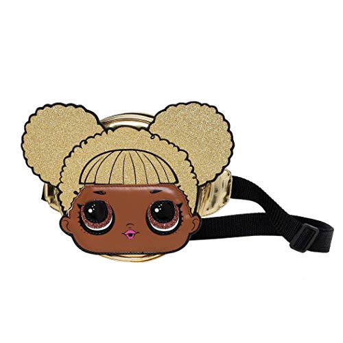 Photo 1 of LOL Fanny Pack for Girls, Round Belt Bag with Queen Bee Doll Face, Small Waist Pack with Adjustable Strap