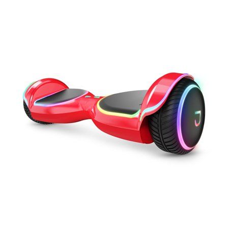 Photo 1 of Jetson Magma Hoverboard | Weight Limit 200 Lb 12+ | Red |Active Balance Technology Light-up Wheels All-Terrain Tires | Top Speed of 10 MPH | Range