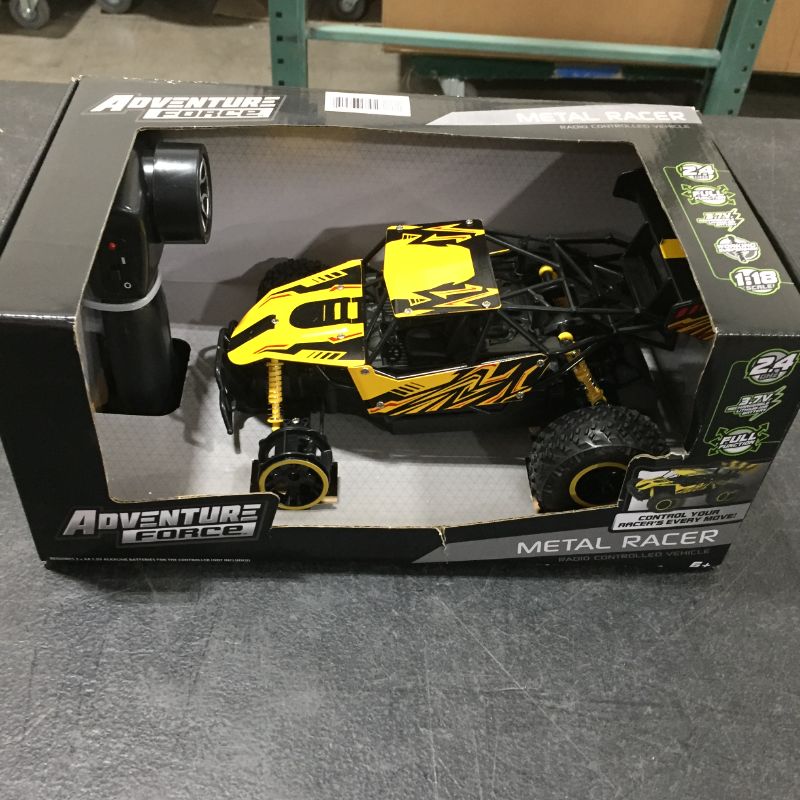 Photo 2 of Adventure Force Metal Racer Radio Controlled Vehicle Yellow