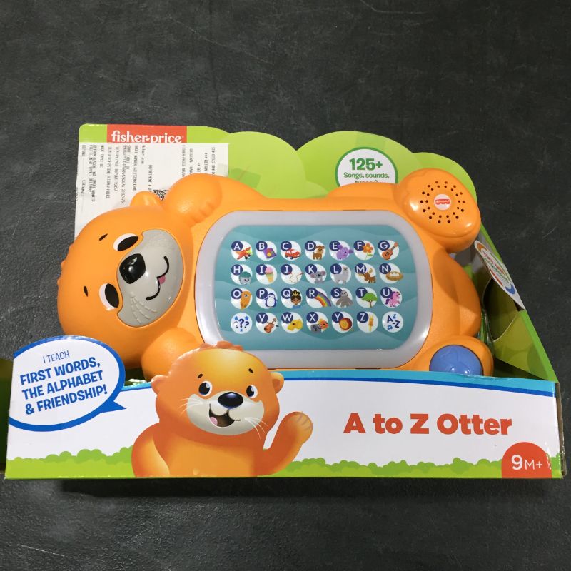 Photo 2 of Fisher-Price Linkimals a to Z Otter with Interactive Keyboard