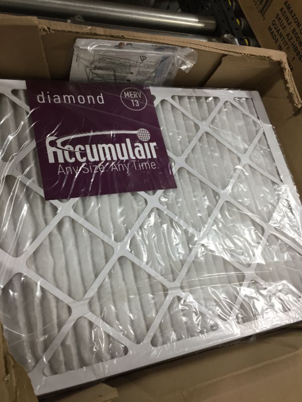 Photo 2 of Accumulair Diamond 16x36x1 MERV 13 Air/Furnace Filters (6 pack)
