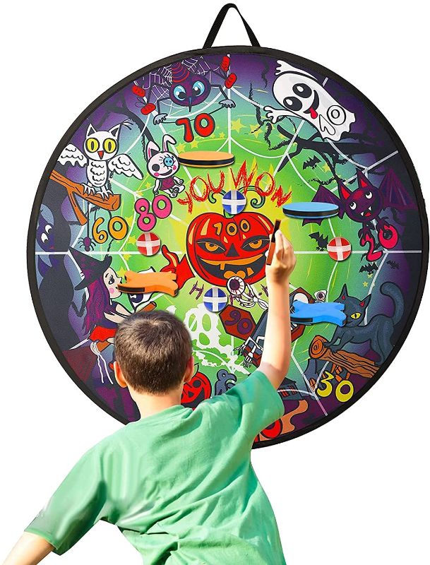 Photo 1 of LUPPLE Toys Gifts for Kids 3 4 5 6 7 8+ Year Old Boys and Girls, Big Dart Board Set Game for Indoor Outdoor Family Fun Activities
