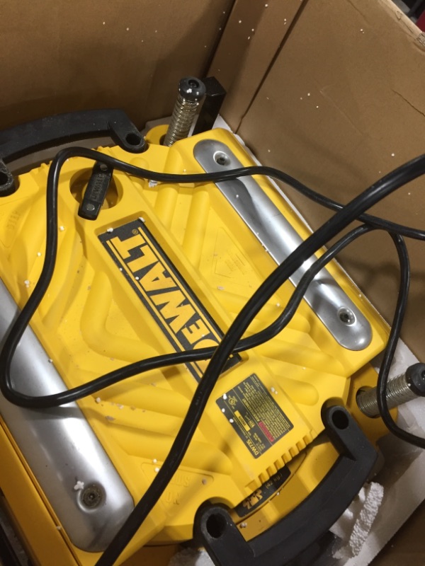 Photo 2 of DEWALT Thickness Planer, Two Speed, 13-Inch (DW735X)