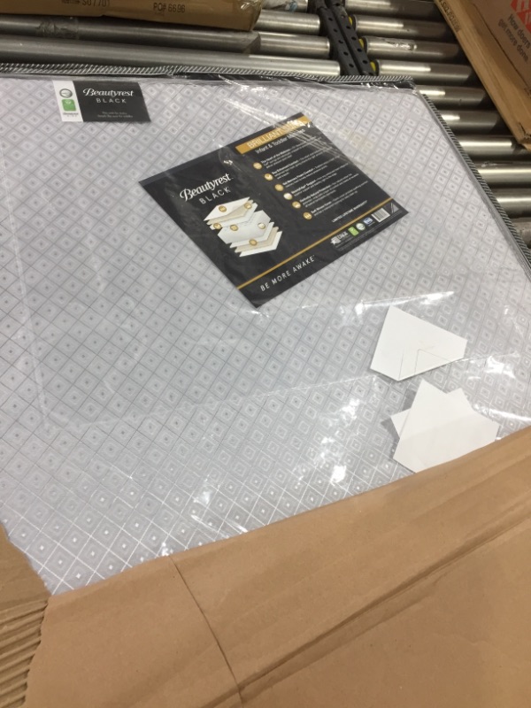 Photo 2 of Beautyrest Beginnings Black Brilliant Sun 2-Stage Premium Crib and Toddler Mattress with Plant-Based Soy Foam and Gel Memory Foam - GREENGUARD Gold Certified - Trusted - Made in USA
