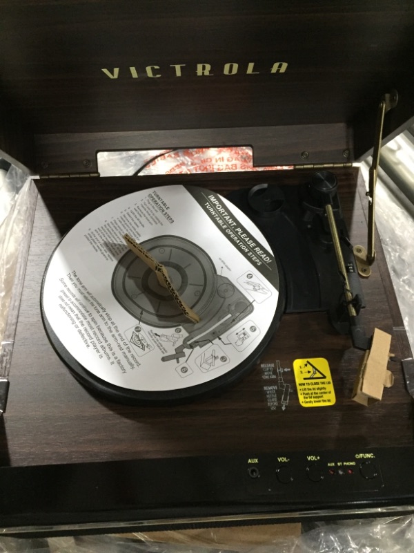 Photo 3 of Victrola's 3-in-1 Avery Bluetooth Record Player with 3-Speed Turntable
