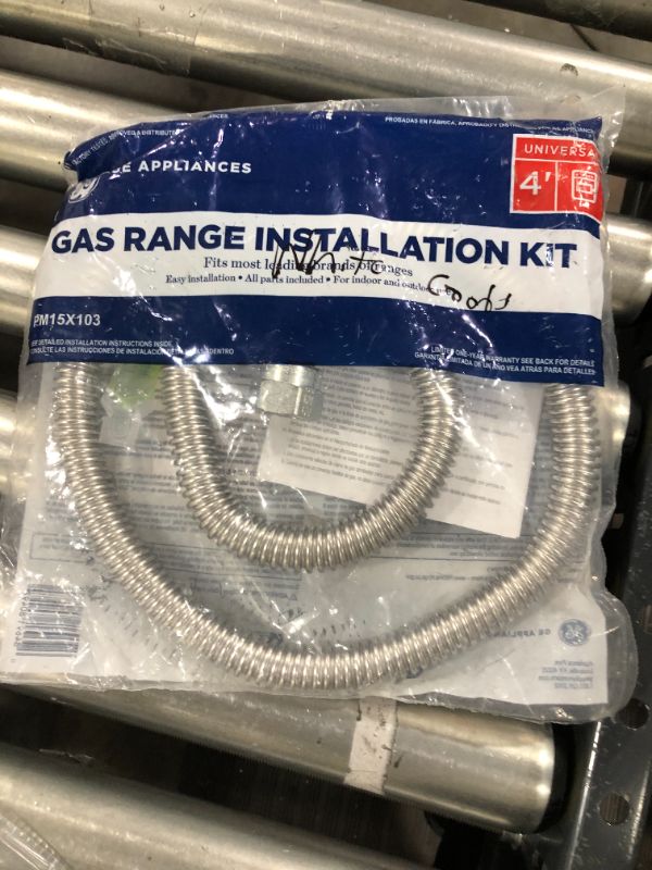 Photo 4 of GE Universal 4 ft. Gas Range Connector Kit