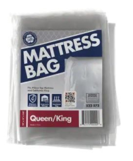 Photo 1 of 100 in. x 78 in. x 14 in. Queen and King Mattress Bag
