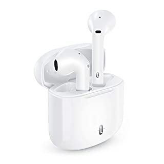 Photo 1 of Wireless Earbuds TaoTronics SoundLiberty 95 True Wireless Earbuds Bluetooth 5.0 with aptX Codec Hi-Fi Audio, Deep Bass, Dual CVC 8.0 Noise Cancellation Mic for Clear Calls, USB-C Charging Case, White (B08NX8K6XF)