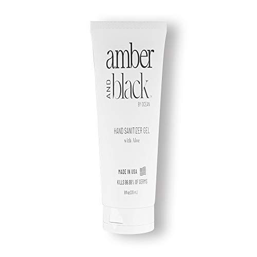 Photo 1 of AMBER AND BLACK HAND SANITIZER, 8 FL OUNCE (PACK OF 4)
